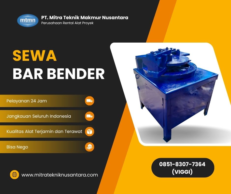 sewa bar bender surabaya